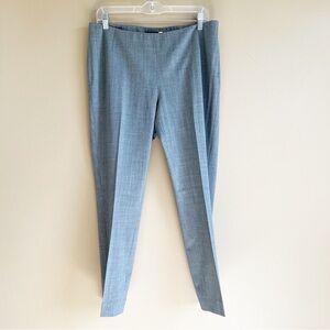 LAFAYETTE 148 Gray Wool Dress Pants Straight Leg Size 8